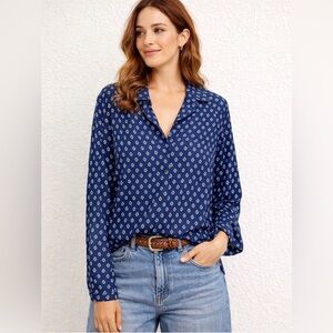 Anthropologie Luna Moon Paisley Boho Blouse – Large